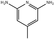 4-メチル-2,6-ピリジンジアミン 化学構造式