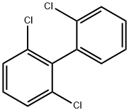 2,2',6-TRICHLOROBIPHENYL Struktur