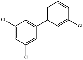3,3',5-TRICHLOROBIPHENYL Structure