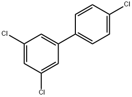 3,4',5-トリクロロビフェニル 化学構造式