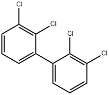 2,2',3,3'-テトラクロロ-1,1'-ビフェニル 化学構造式