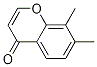 4H-1-Benzopyran-4-one, 7,8-diMethyl- Structure