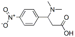 3-dimethylamino-3-(4-nitrophenyl)propanoic acid Structure