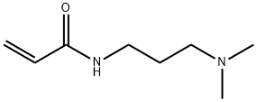 N-[3-(ジメチルアミノ)プロピル]アクリルアミド 化学構造式