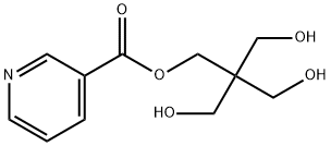 PENTAERYTHRITOL MONONICOTINATE Structure