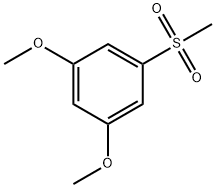 1,3-二甲氧基-5-(甲磺酰基)苯 结构式