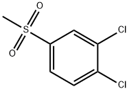 メチル(3,4-ジクロロフェニル)スルホン 化学構造式