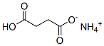 Butanedioic acid, monoammonium salt Structure