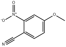 4-甲氧基-2-硝基苯腈, 38469-83-9, 结构式