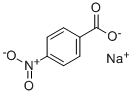 4-硝基苯甲酸单钠盐, 3847-57-2, 结构式