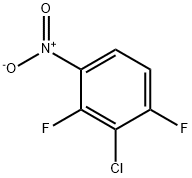 3-CHLORO-2,4-DIFLUORONITROBENZENE Struktur