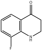 8-FLUORO-2,3-DIHYDROQUINOLIN-4-ONE Struktur