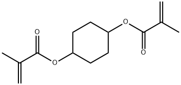 1,4-CYCLOHEXANEDIOL DIMETHACRYLATE 结构式