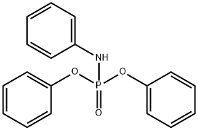 Diphenyl anilinophosphonate Structure