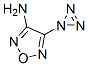1,2,5-Oxadiazol-3-amine, 4-(1H-triazirin-1-yl)- (9CI) Structure