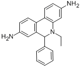 ヒドロエチジン [ジヒドロエチジウム] *5 MMDMSO溶液* 化学構造式