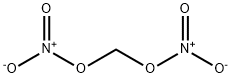 メタンジオール=ジニトラート 化学構造式