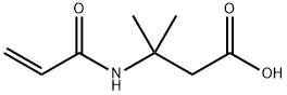 3-丙烯酰胺-3-甲基丁酸, 38486-53-2, 结构式