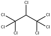 1,1,1,2,3,3,3-七氯丙烷,3849-33-0,结构式