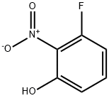 3-氟-2-硝基苯酚, 385-01-3, 结构式