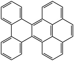 ベンゾ[p]ナフト[1,8,7-ghi]クリセン 化学構造式