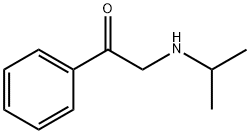 2-(ISOPROPYLAMINO)ACETOPHENONE Structure