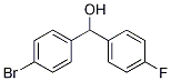 (4-BroMophenyl)(4-fluorophenyl)Methanol Structure