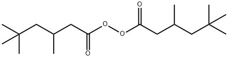 双(3,5,5-三甲基己酰)过氧化物, 3851-87-4, 结构式