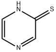 2-メルカプトピラジン 化学構造式