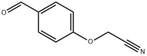 2-(4-甲烷酰苯氧基)乙烷腈, 385383-45-9, 结构式