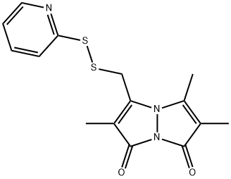 (2-Pyridyl)dithiobimane Structure