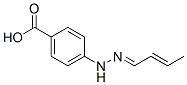 Benzoic acid, 4-(2-butenylidenehydrazino)- (9CI),385405-70-9,结构式
