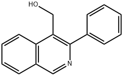 (3-1-苯基异喹啉-4-基)甲醇,385416-19-3,结构式