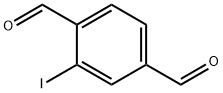 2-IODO-1,4-BENZENEDICARBOXALDEHYDE,385416-64-8,结构式