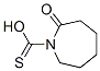 1H-Azepine-1-carbothioic  acid,  hexahydro-2-oxo- Structure