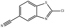 5-Benzothiazolecarbonitrile,2-chloro-(9CI) Struktur