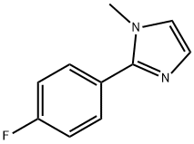 2-(4-FLUORO-PHENYL)-1-METHYL-1H-IMIDAZOLE,385442-12-6,结构式