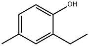 2-エチル-4-メチルフェノール 化学構造式