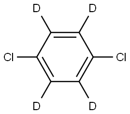 1,4-DICHLOROBENZENE-D4 Struktur