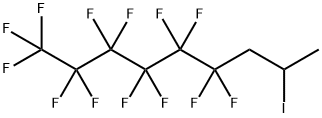 1,1,1,2,2,3,3,4,4,5,5,6,6-トリデカフルオロ-8-ヨードノナン 化学構造式