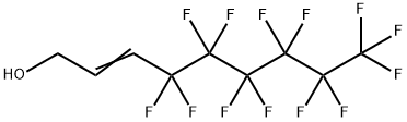 3-(全氟己基)丙-2-烯-1-醇,38550-47-9,结构式