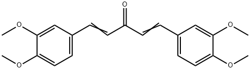 1,5-BIS-(3,4-DIMETHOXYPHENYL)-3-PENTADIENONE Struktur