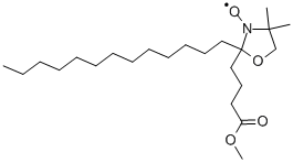 5-ドキシルステアリン酸メチル 化学構造式