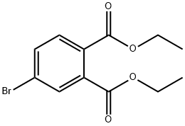 1,2-BENZENEDICARBOXYLIC ACID,4-BROMO-,1,2-DIETHYL ESTER Struktur