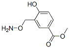 2-hydroxy-5-carbomethoxybenzyloxyamine Structure