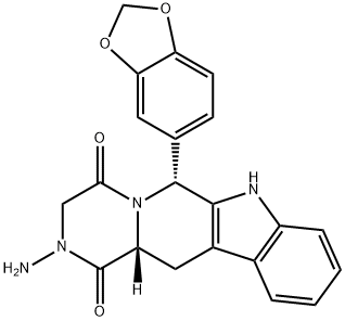 アミノタダラフィル 化学構造式