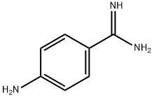 p-aminobenzamidine Struktur