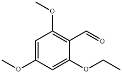 Benzaldehyde, 2-ethoxy-4,6-dimethoxy- (9CI) Structure