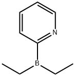 Pyridine, 2-(diethylboryl)- (9CI) Structure
