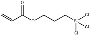 3-Acryloxypropyltrichlorosilane Struktur
